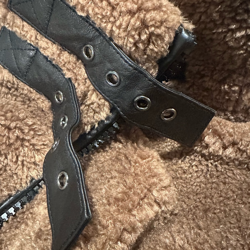Sam Sherpa Dever faux shearling jacket - Picture 4 of 11